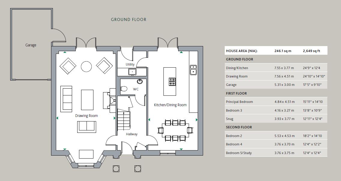 Parkland Avenue, Warminster Road, Bath BA2, 5 bedroom detached house