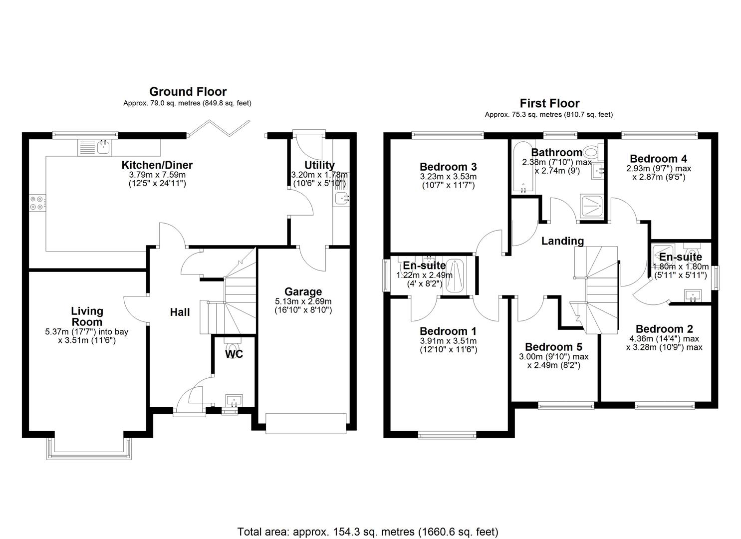 3, Windsor Close, Cawood floorplan