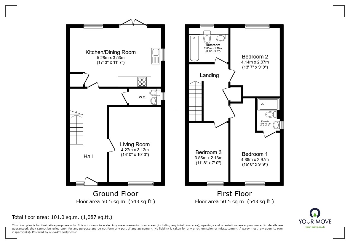Plot 4, The Birch, 5, Hawnes Close, Bedford floorplan