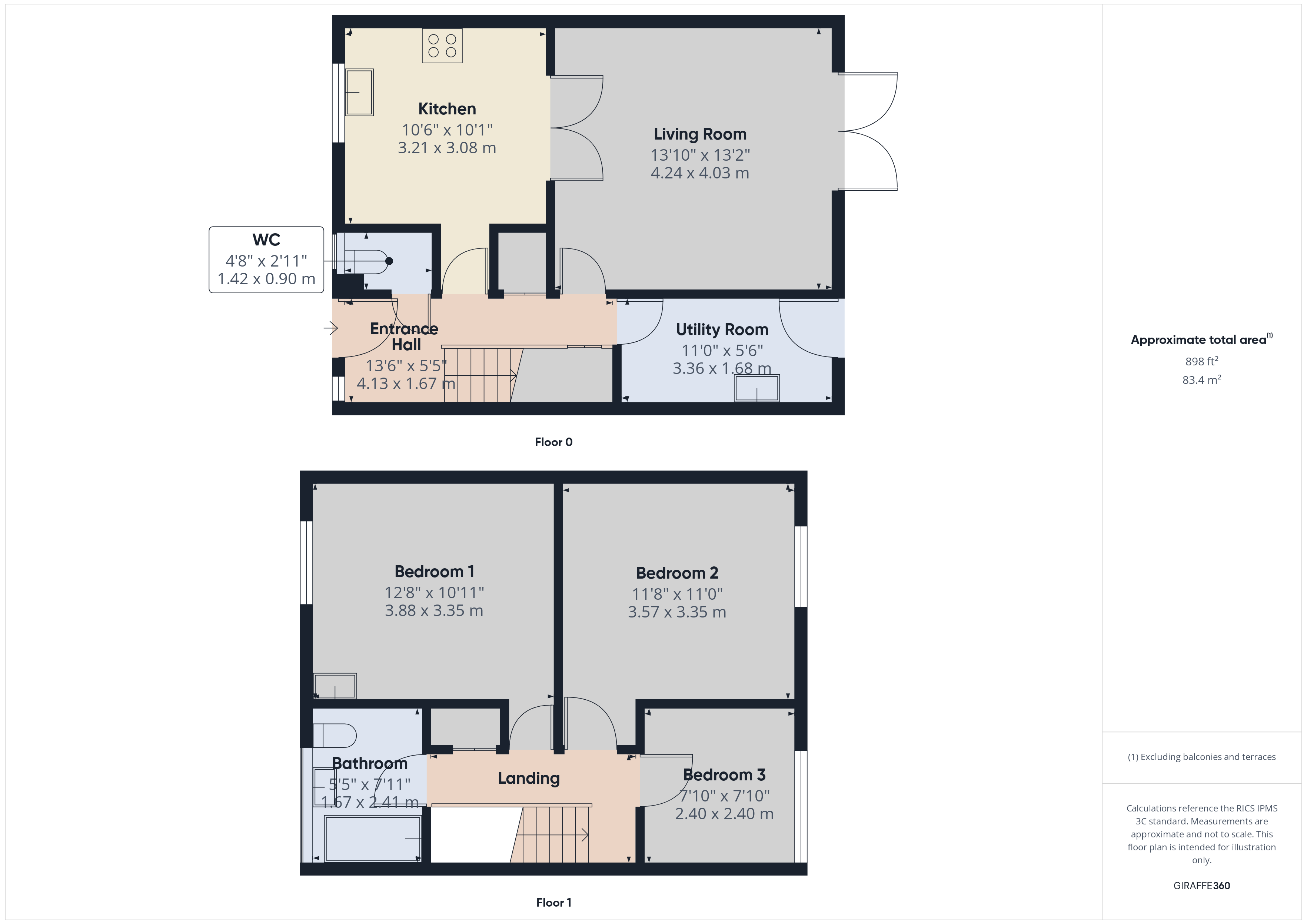 1, Kernow Crescent, Cornwall floorplan