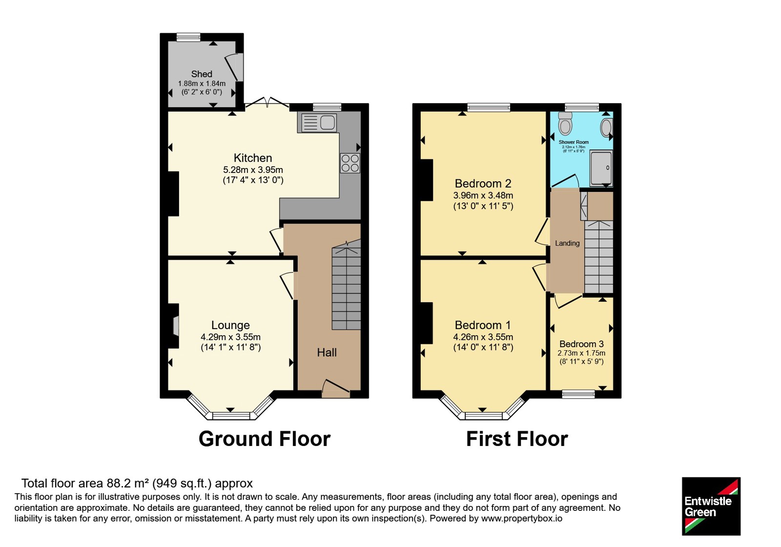 135, Chatsworth Avenue, Liverpool floorplan