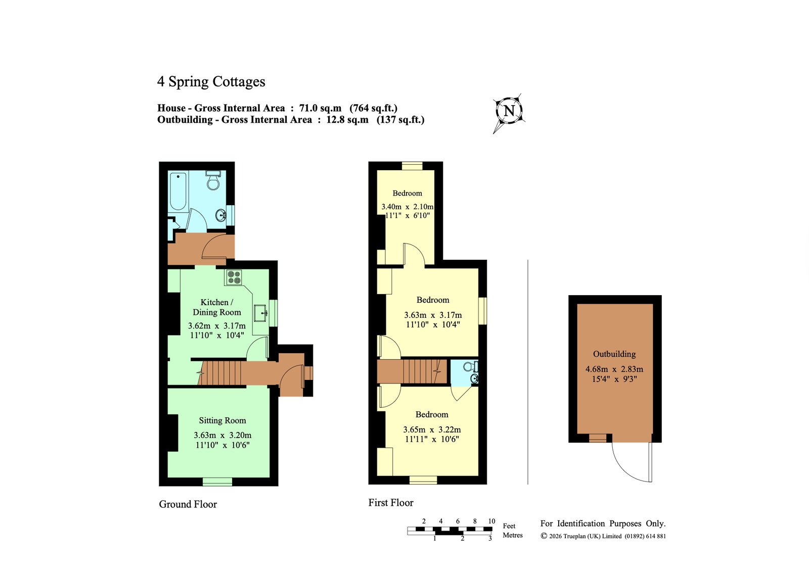 Spring Cottages,4, Hilders Lane, Edenbridge floorplan