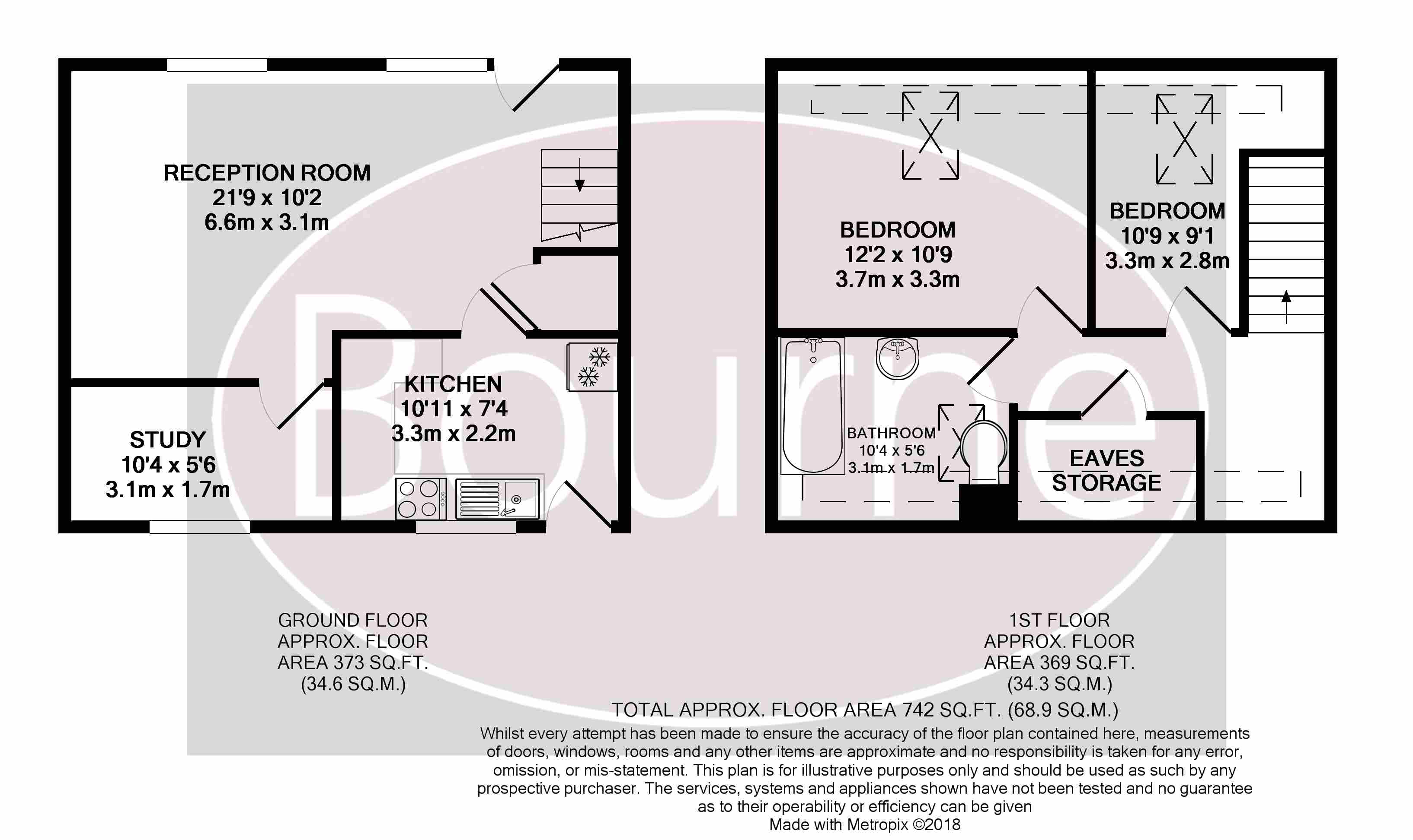 2 Bedrooms Terraced house to rent in Station Road, Petersfield GU32