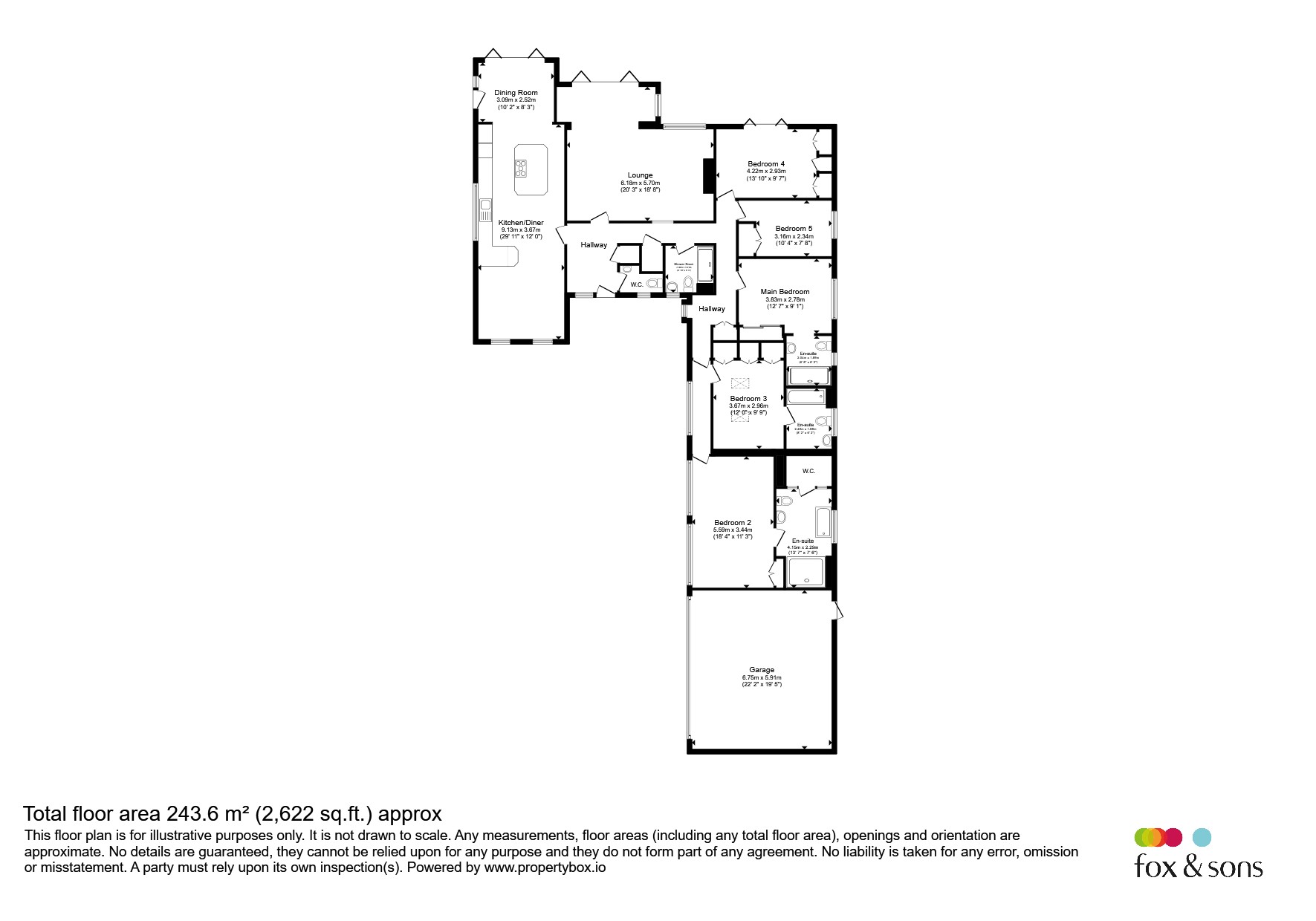 92a, Church Street, Eastbourne floorplan