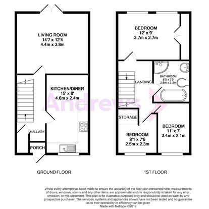 57, Lucerne Way, Romford floorplan
