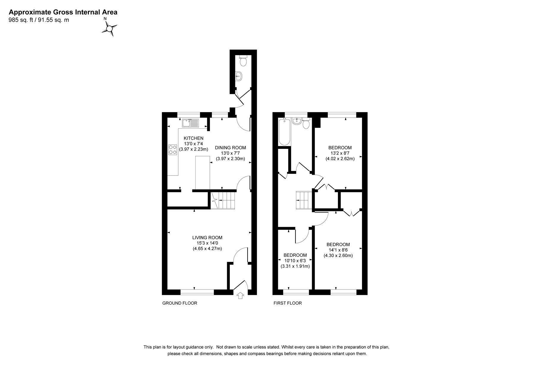 3, Greenacre, Woking floorplan