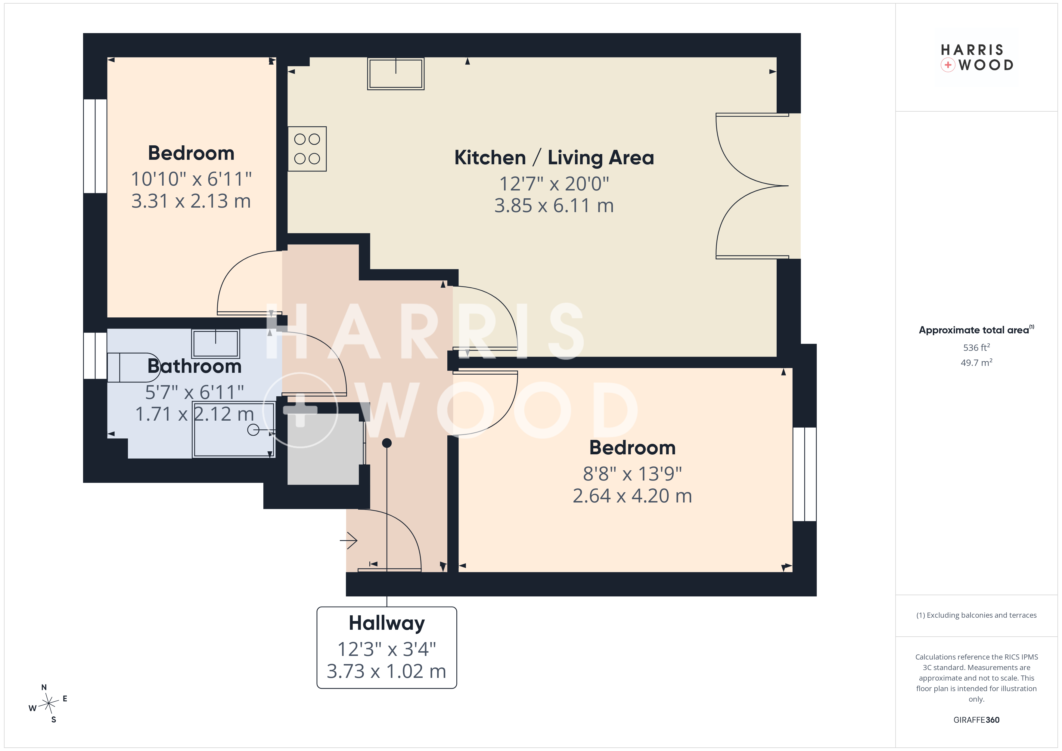 Flat 32, The Old School Apartments, 56, Main Road, Essex floorplan