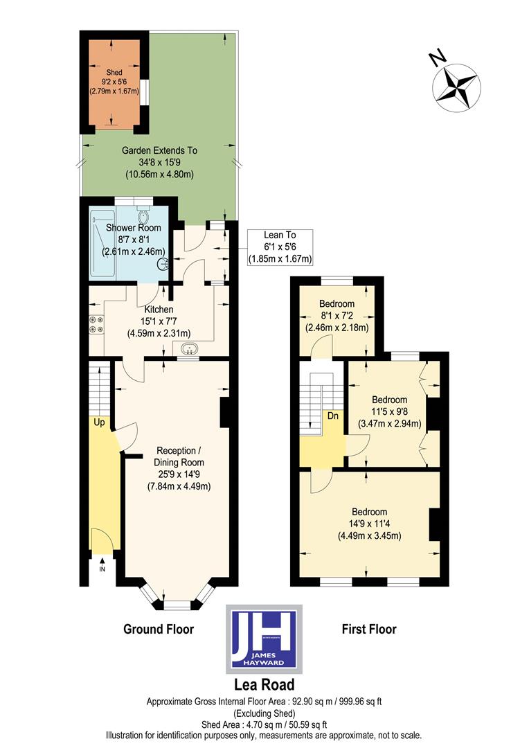 Lea Road, Enfield floorplan