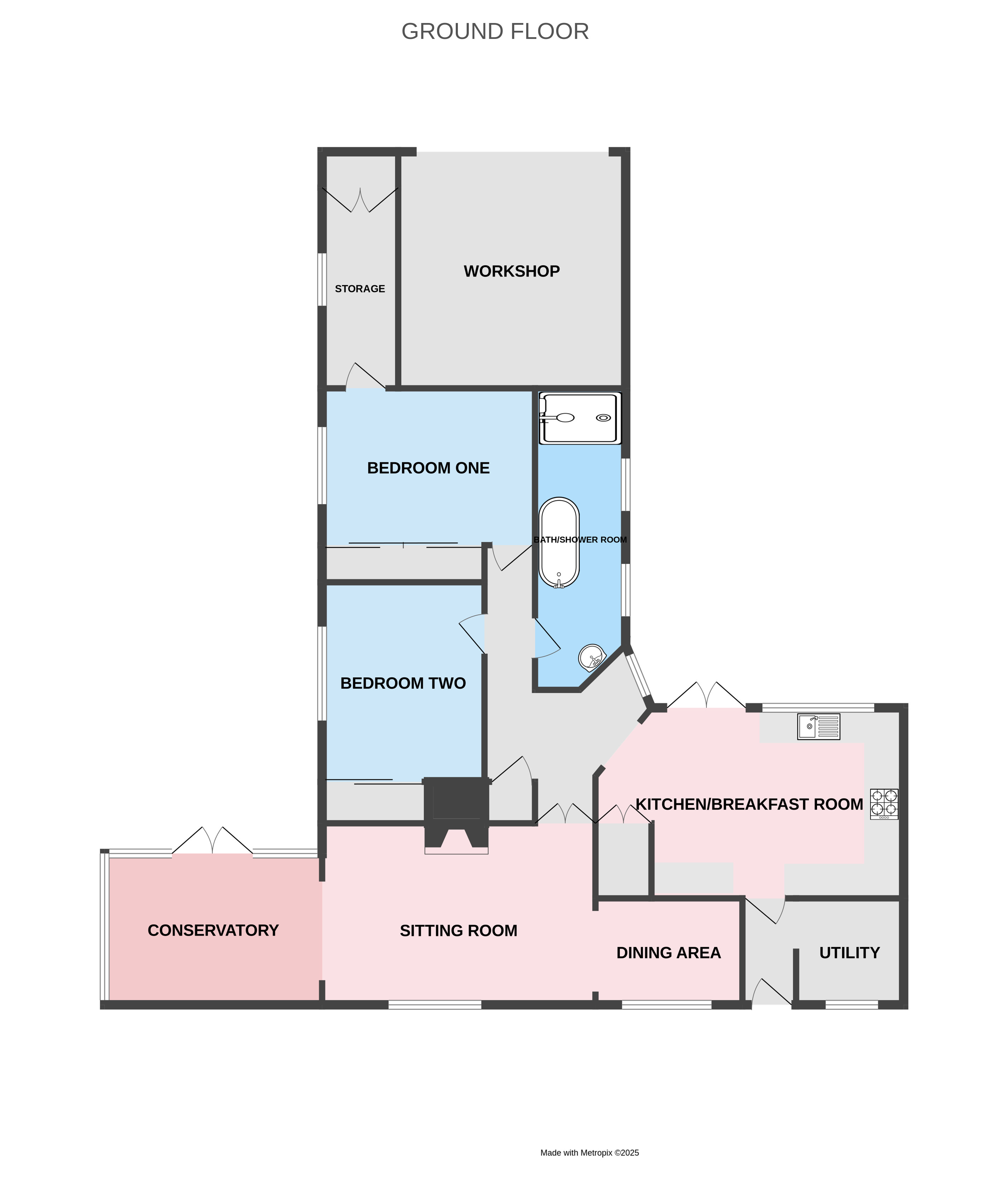 168, Hadley Park Road, Telford floorplan