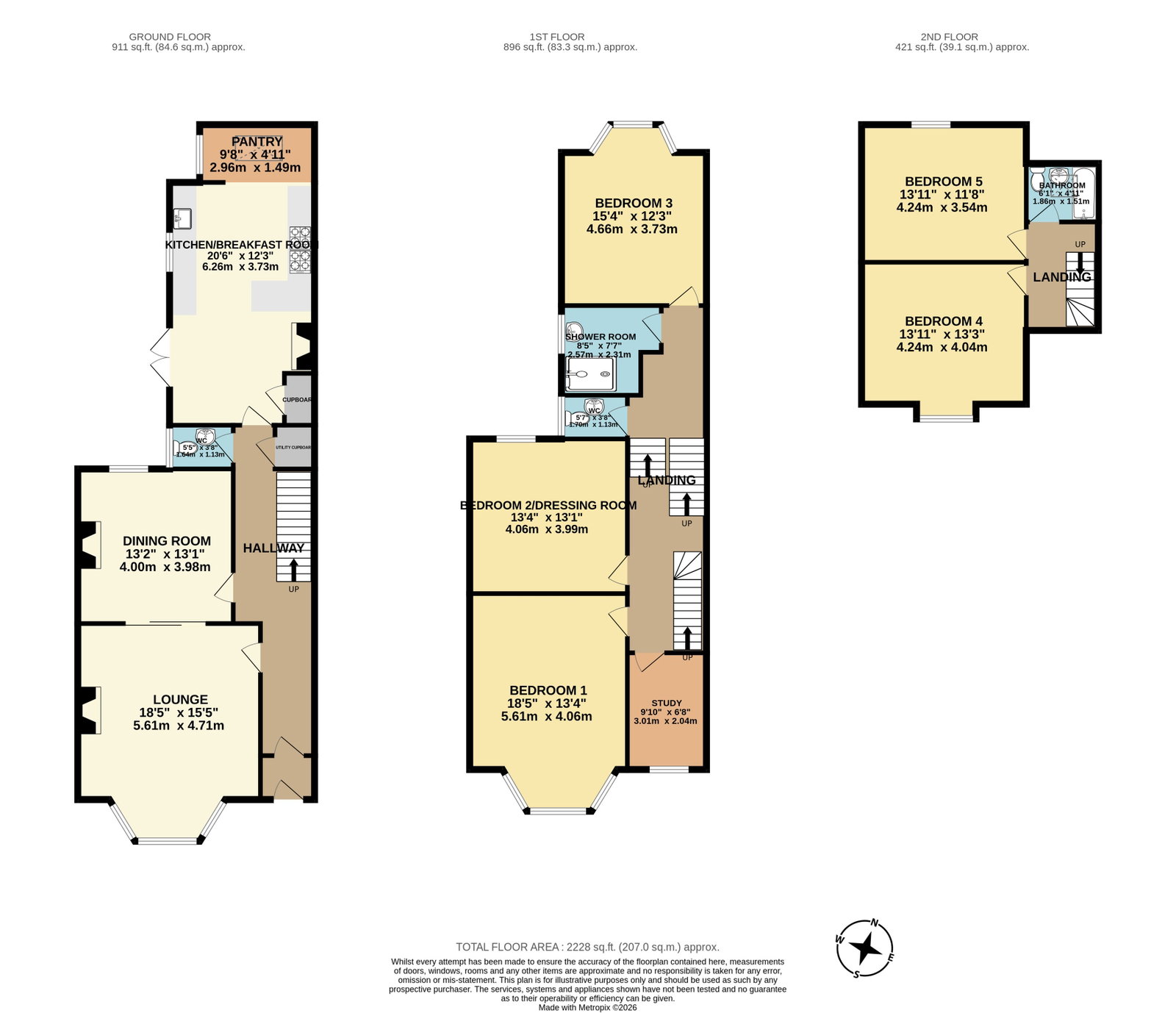 62, Whiteford Road, Plymouth floorplan