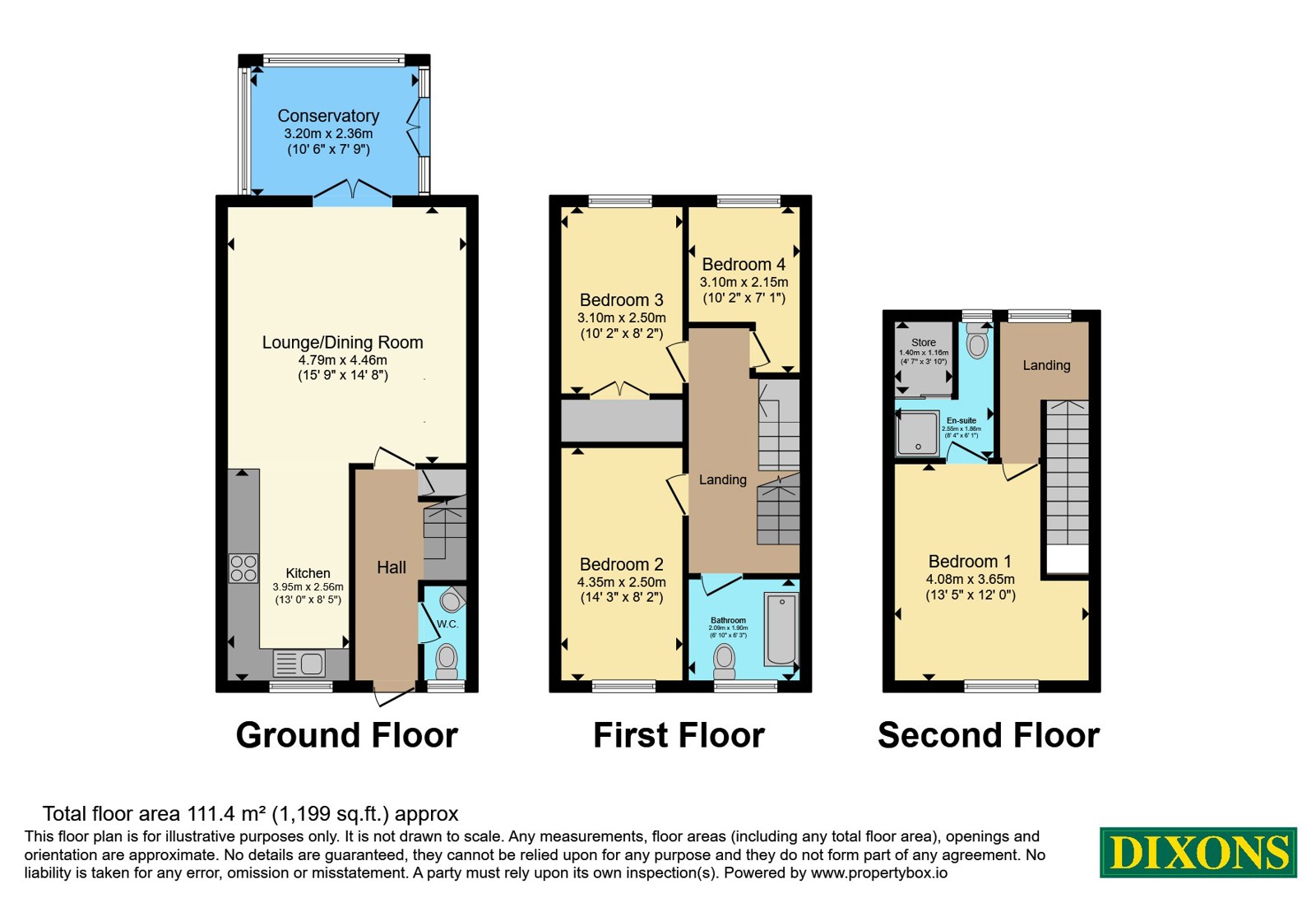 2, Livingstone Drive, Staffordshire floorplan