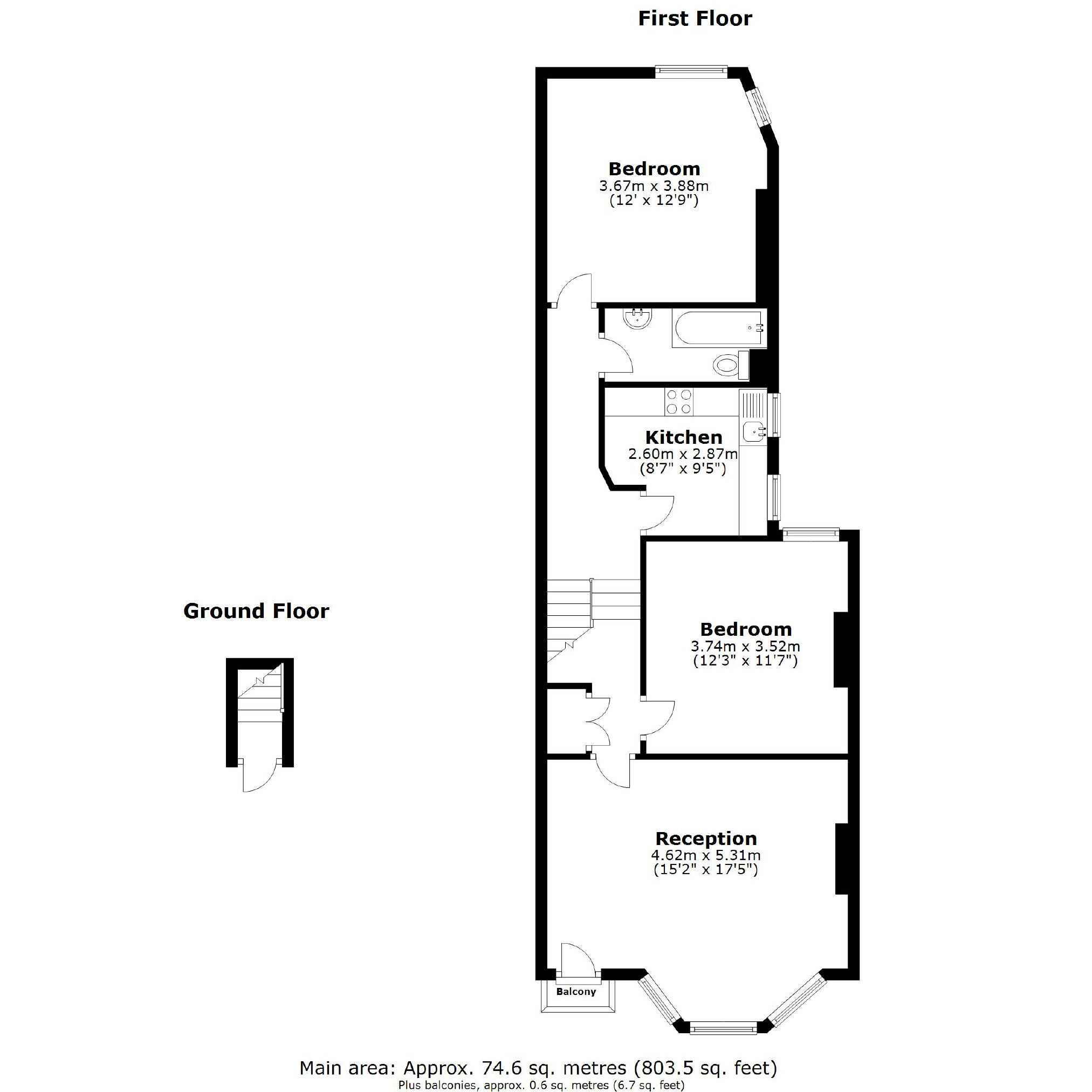 Bathurst Gardens, London NW10, 2 bedroom flat for sale - 60712730 ...