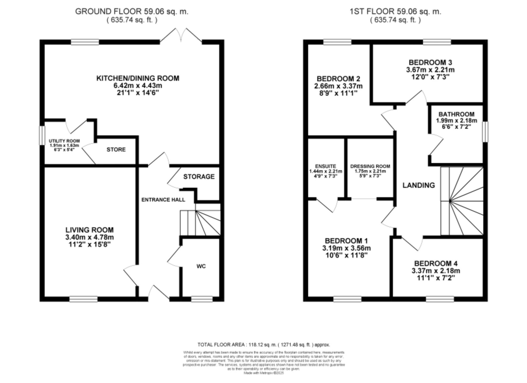 Plot 59 The Reedmaker, Baldwins Gate Grange, Newcastle Under Lyme floorplan