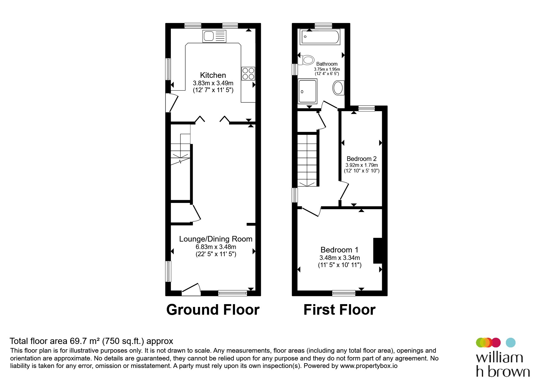 1, Laundry Cottages, Wennington Road, Rainham floorplan