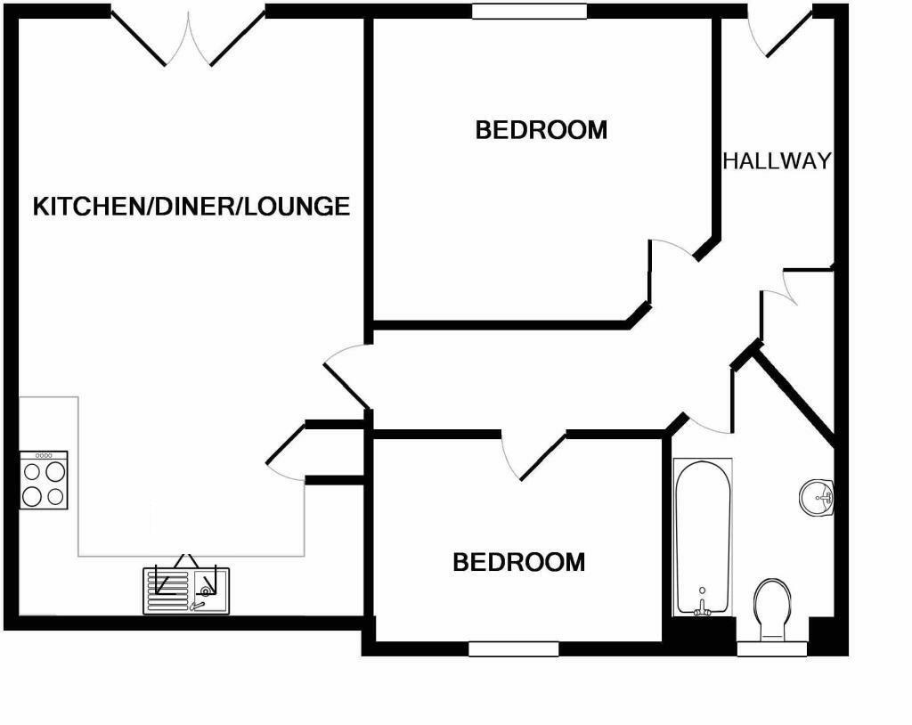 Flat 18, 35 St. Mildreds Road, Ramsgate floorplan