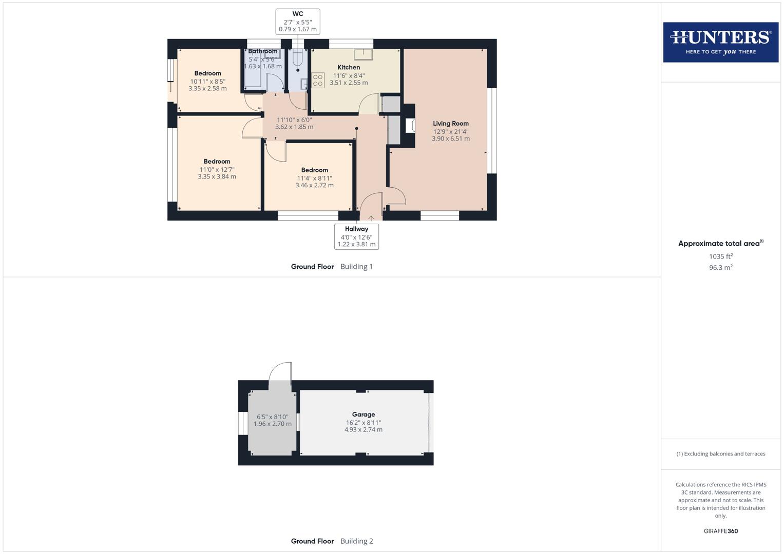1, Byefield Grove, Scarborough floorplan