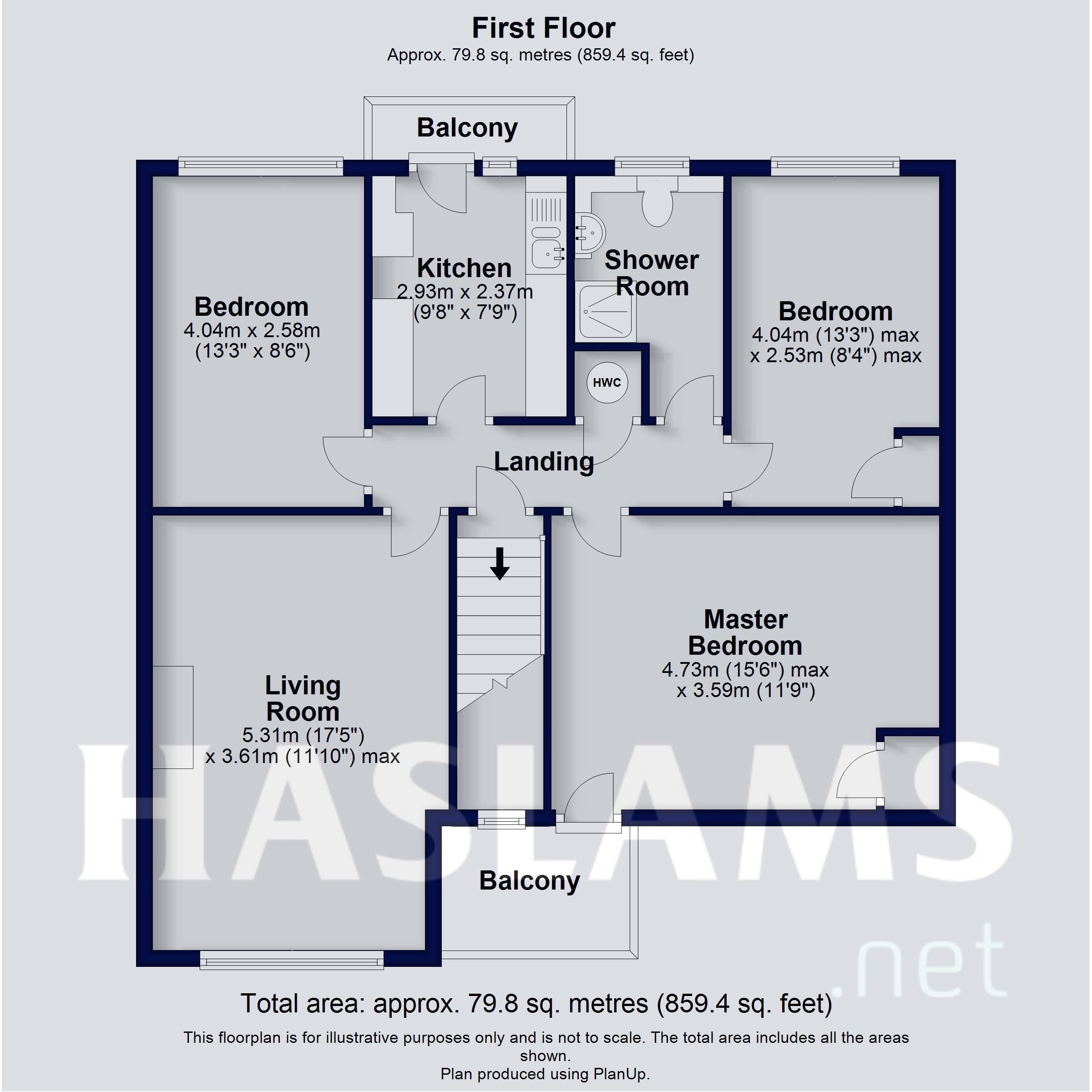 Florida Court, Bath Road, Reading floorplan