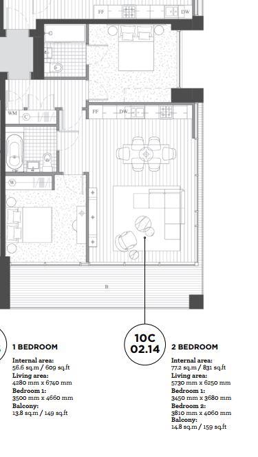 2 Bedrooms Flat for sale in Woolwich Rd, Royal Wharf, London, UK E16