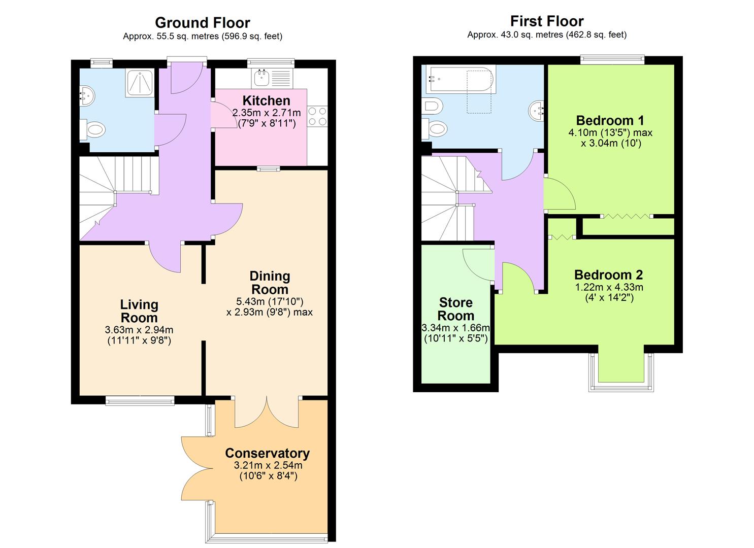 5, Fairfield Green, Hereford floorplan