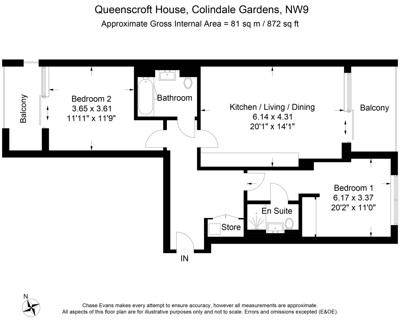 2 Bedrooms Flat to rent in Queenscroft House, Colindale Gardens, Colindale NW9