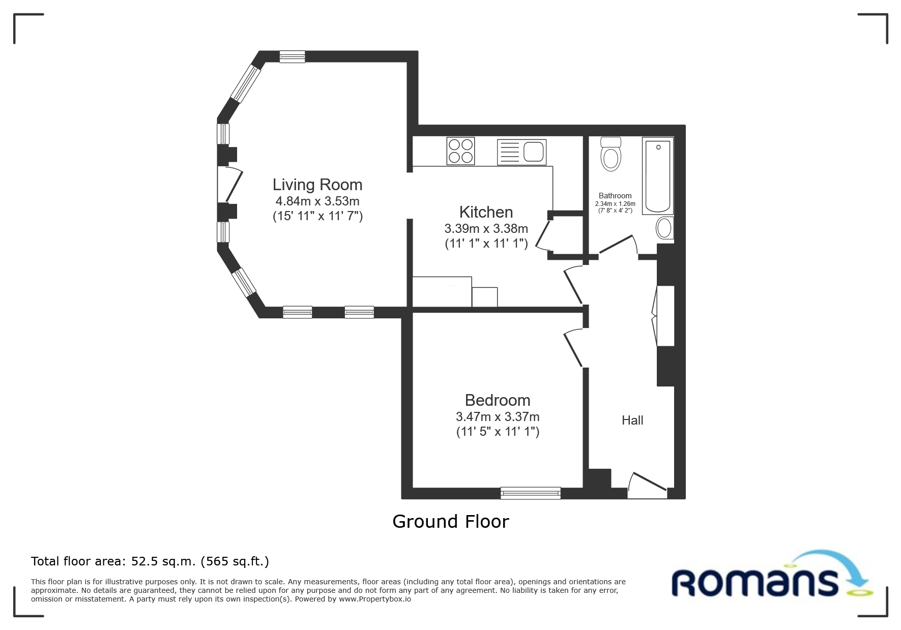 Flat 19, Longdown Lodge, Crowthorne Road floorplan