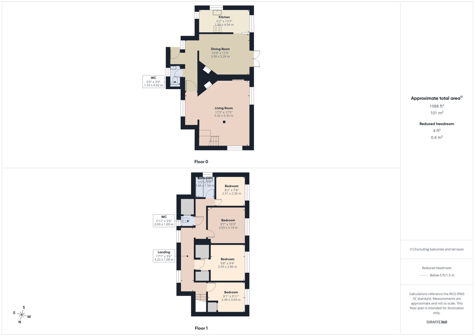 White Lodge, Upper Street, Diss floorplan