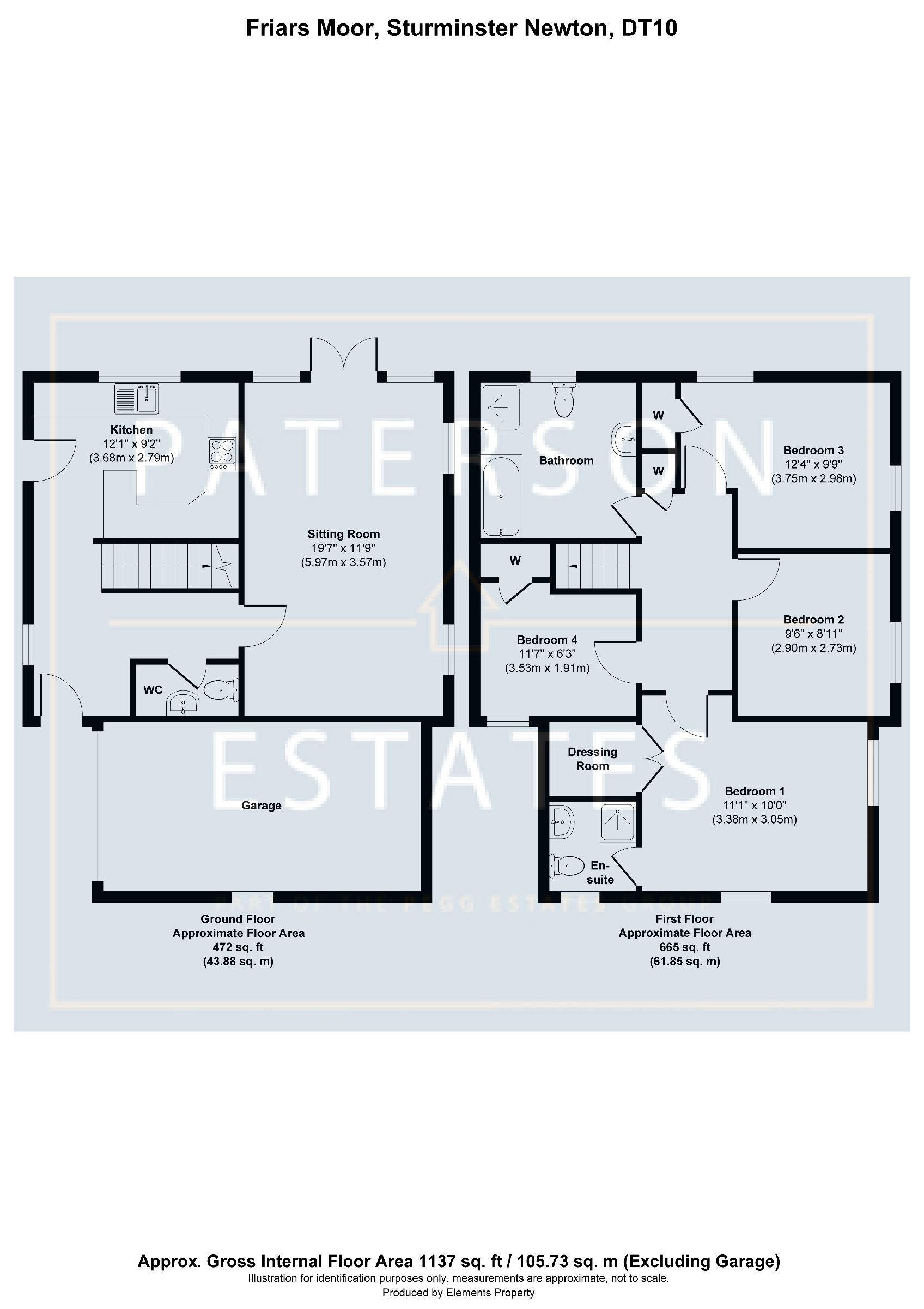 Clover House, Sturminster Newton floorplan