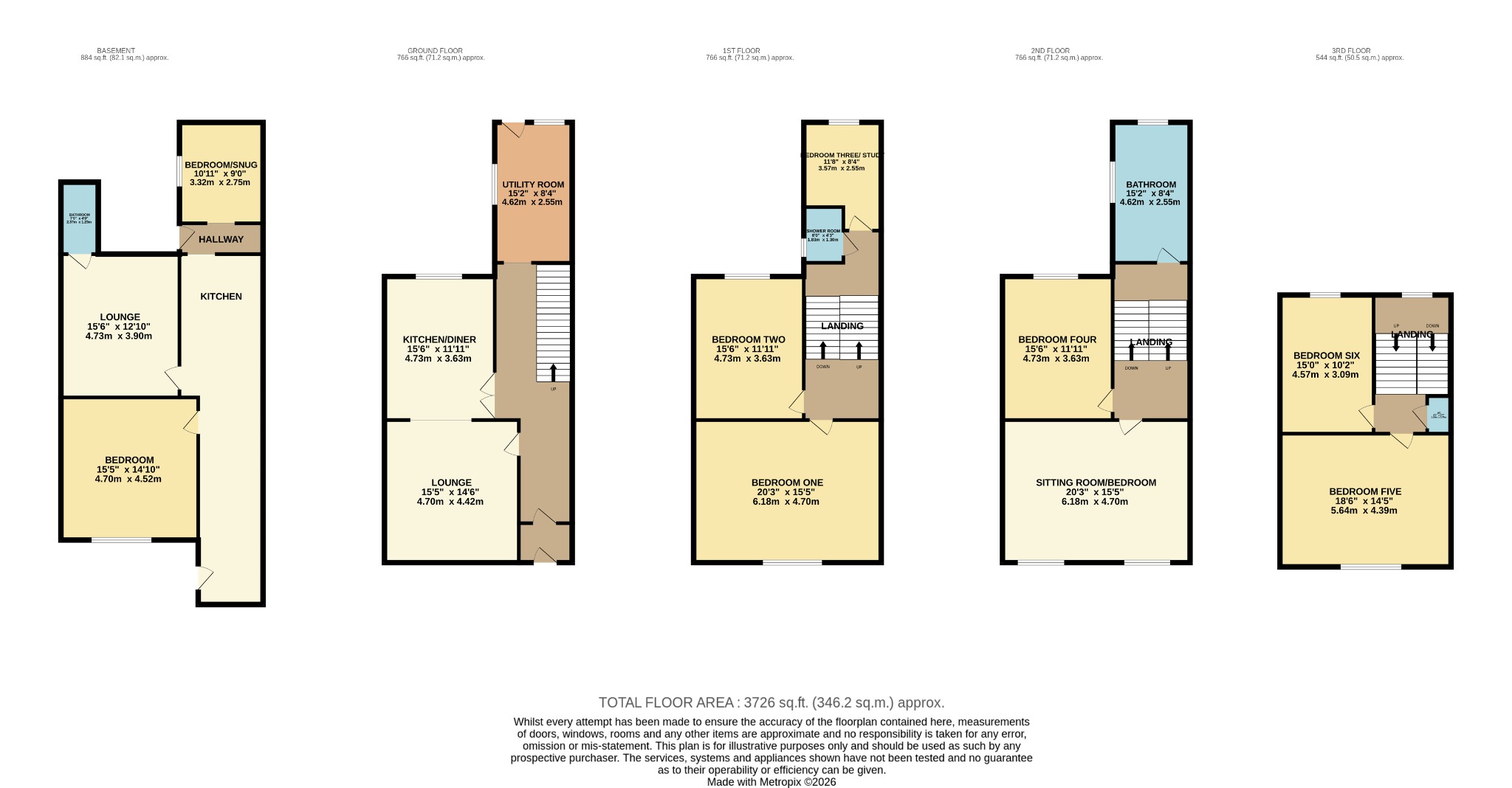 63, Citadel Road, Devon floorplan
