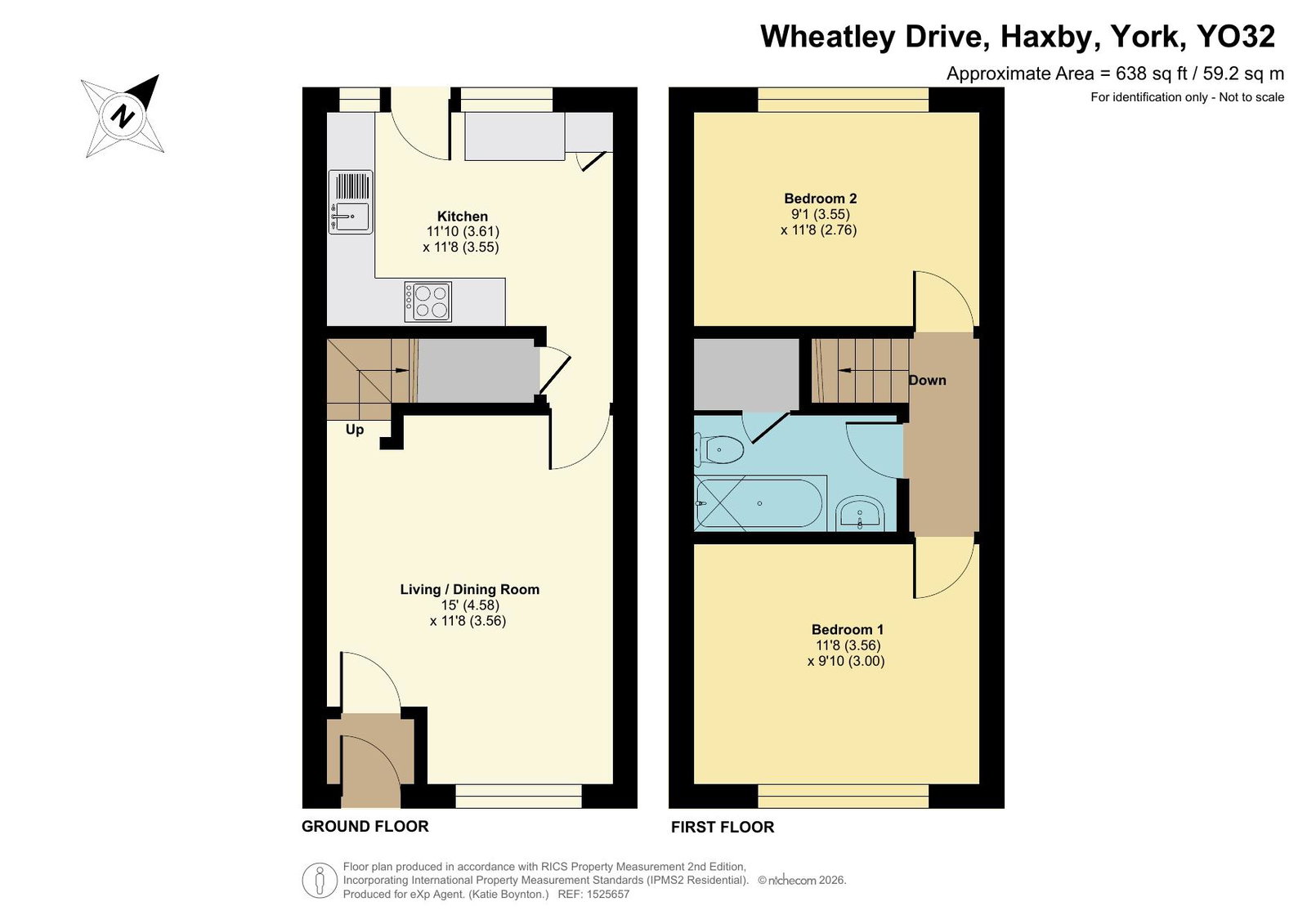 31, Wheatley Drive, York floorplan