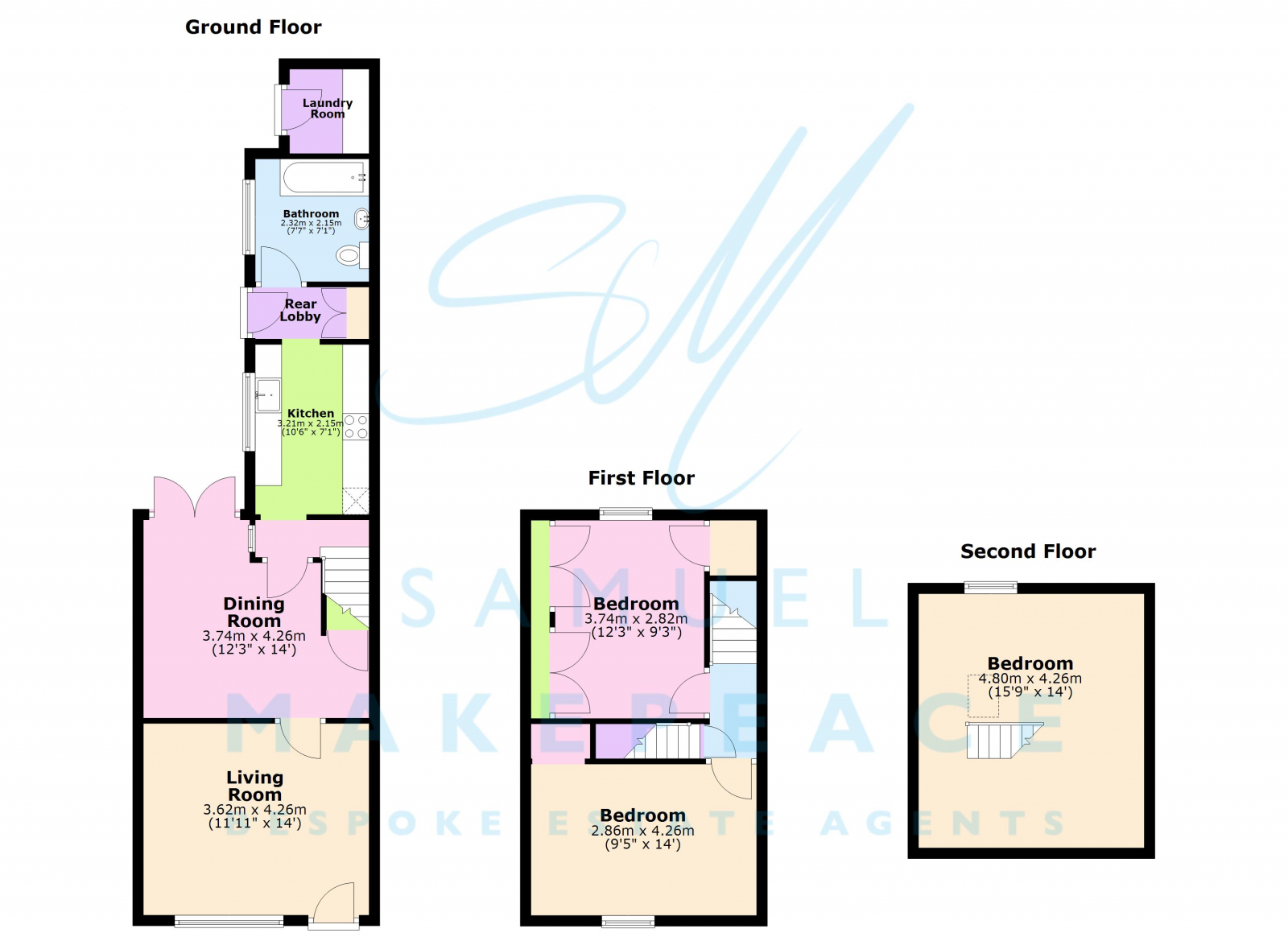 351 Bemersley Road, Brown Edge, Stoke-on-Trent floorplan