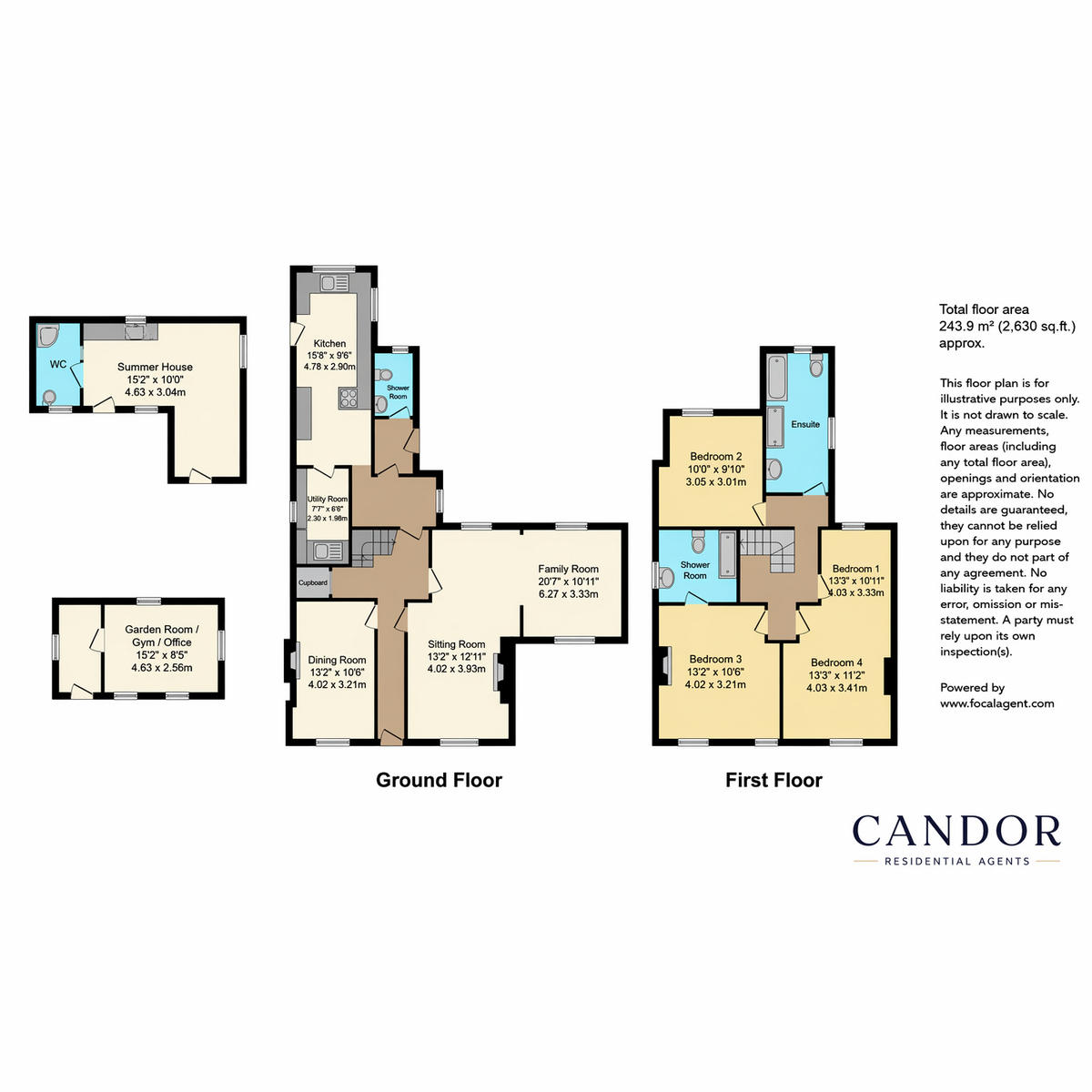 4, Broomlands, Wirral floorplan