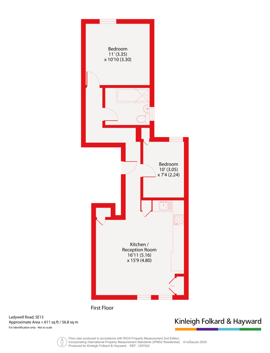 145B,, Ladywell Road, London floorplan