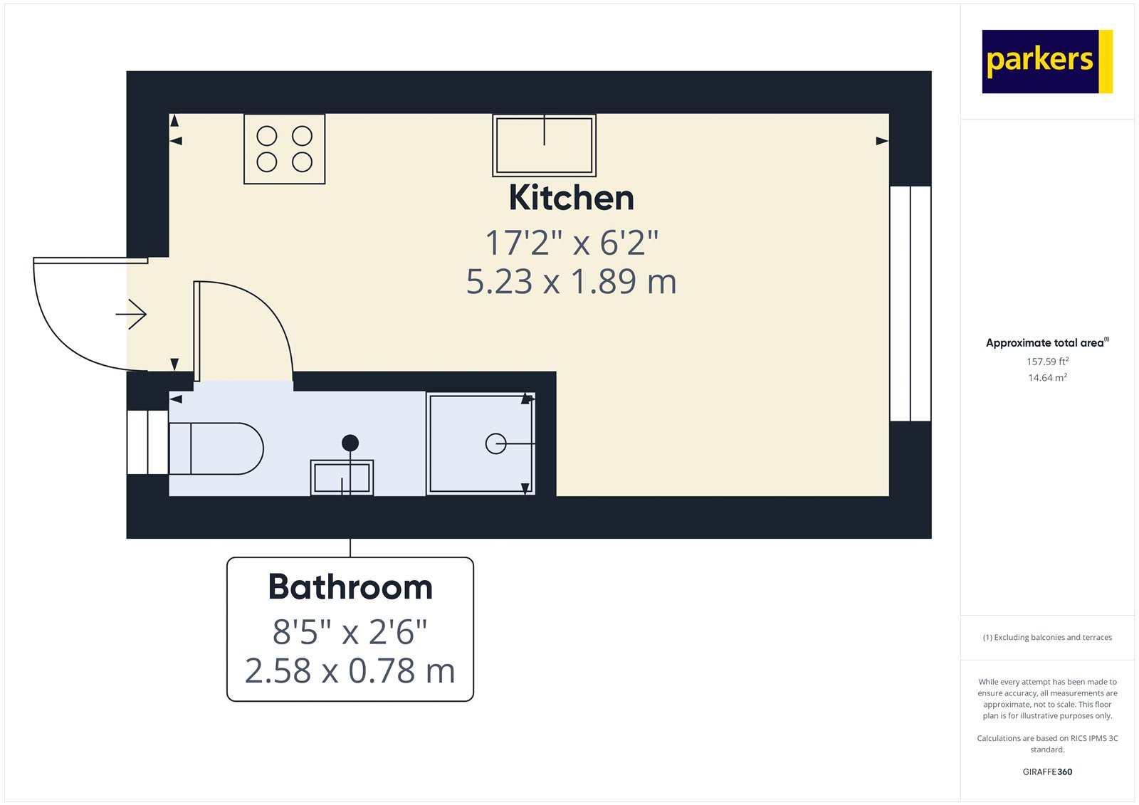 16B,, Crown Lane, Reading floorplan