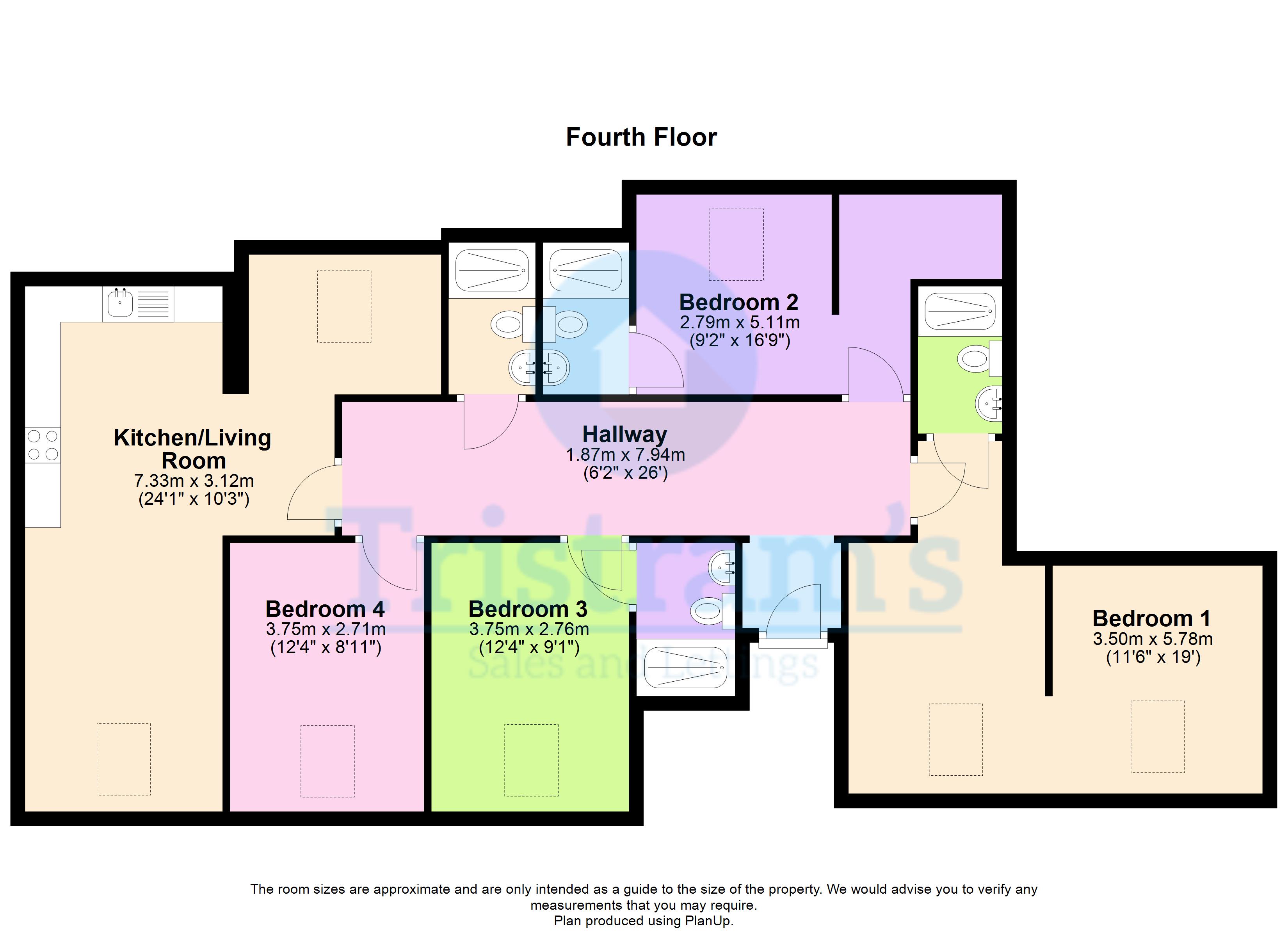 Resi CE90, 4-6, Castle Boulevard, Nottingham floorplan