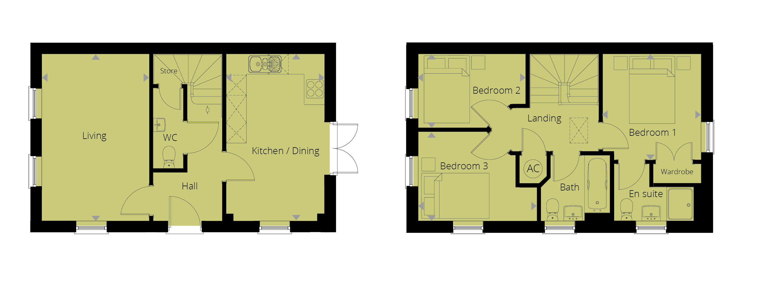 3 Bedrooms Detached house for sale in Kingstone Grange, Kingstone, Herefordshire HR2