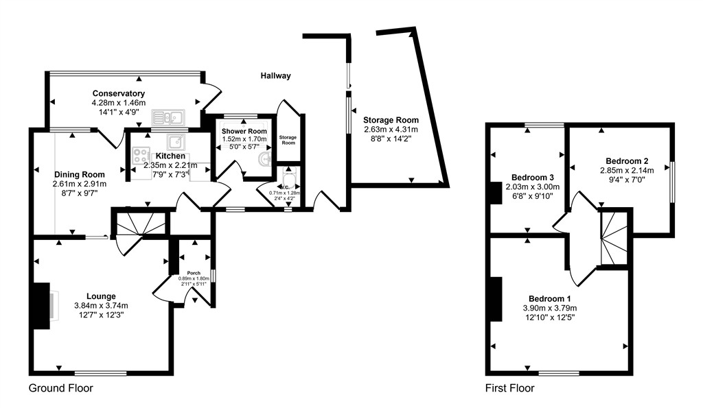 8, Mill Lane, READING floorplan