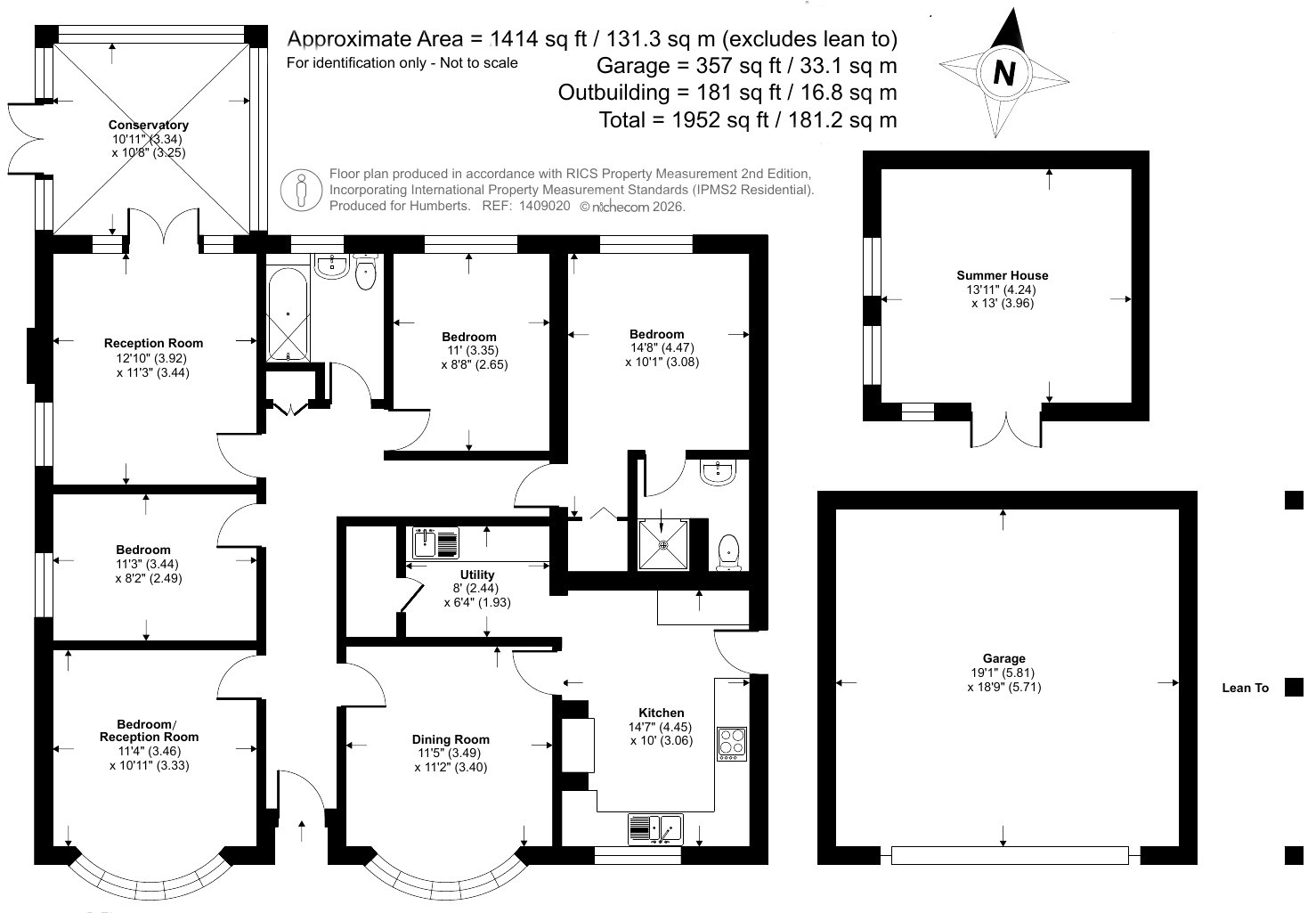 Orchard Way,, Parrock Lane, Hartfield floorplan