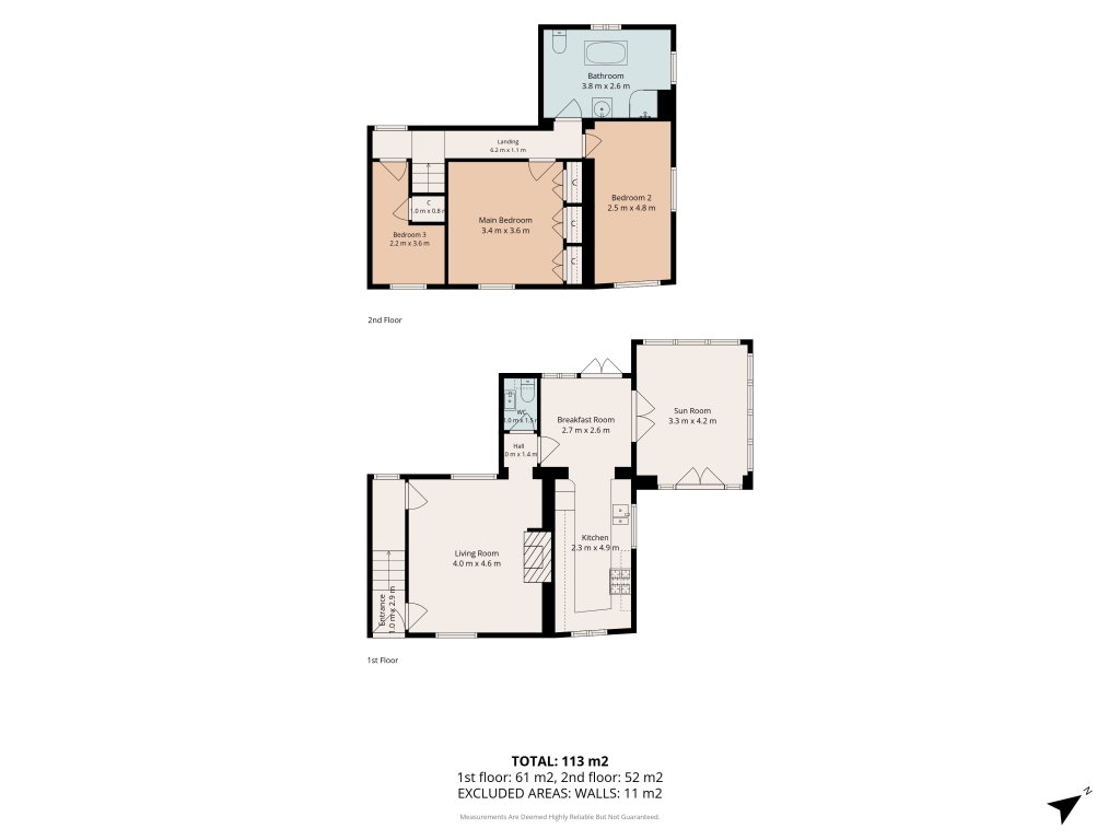 Peartree Cottage, 4, Strait Lane  Hurworth-on-Tees, Darlington floorplan