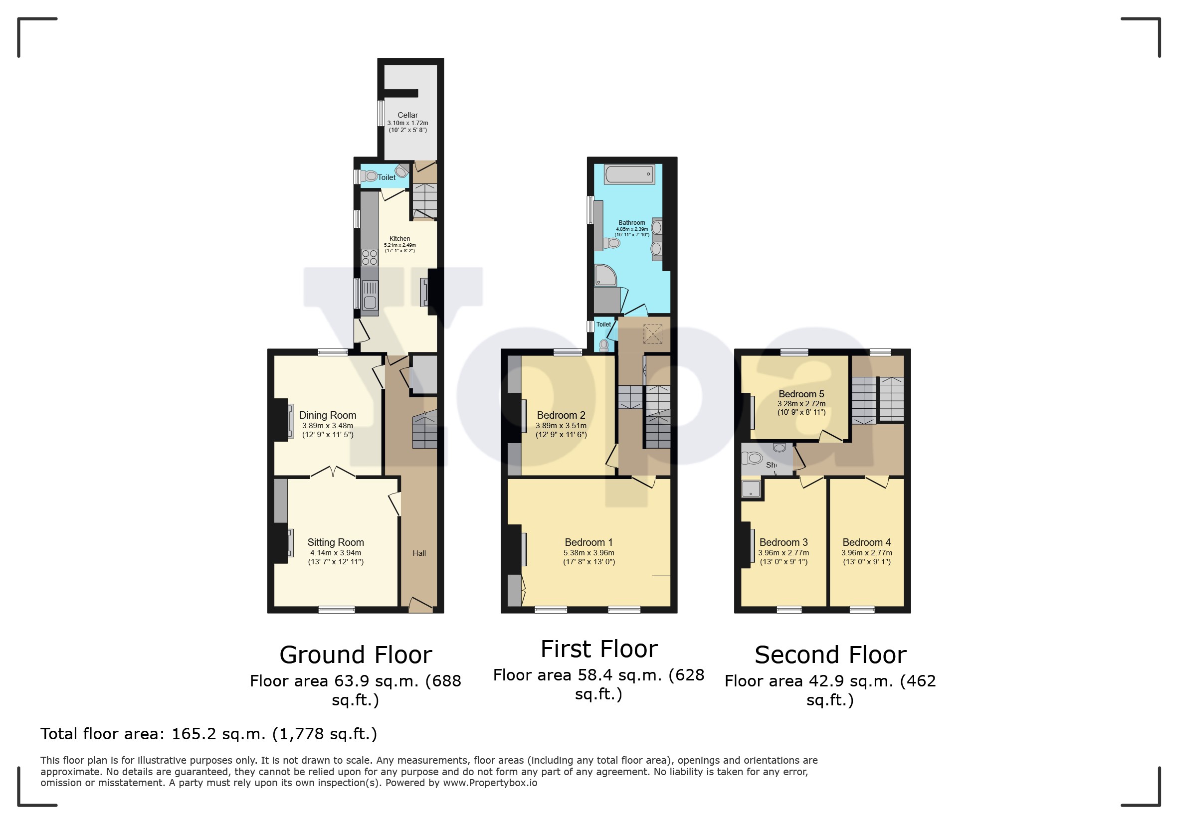 7, Alexandra Terrace, Dorchester floorplan