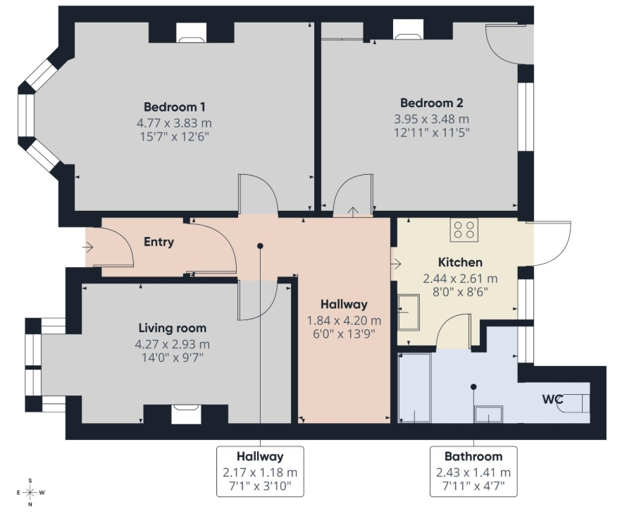 6a, Woodside Avenue, Brighton floorplan