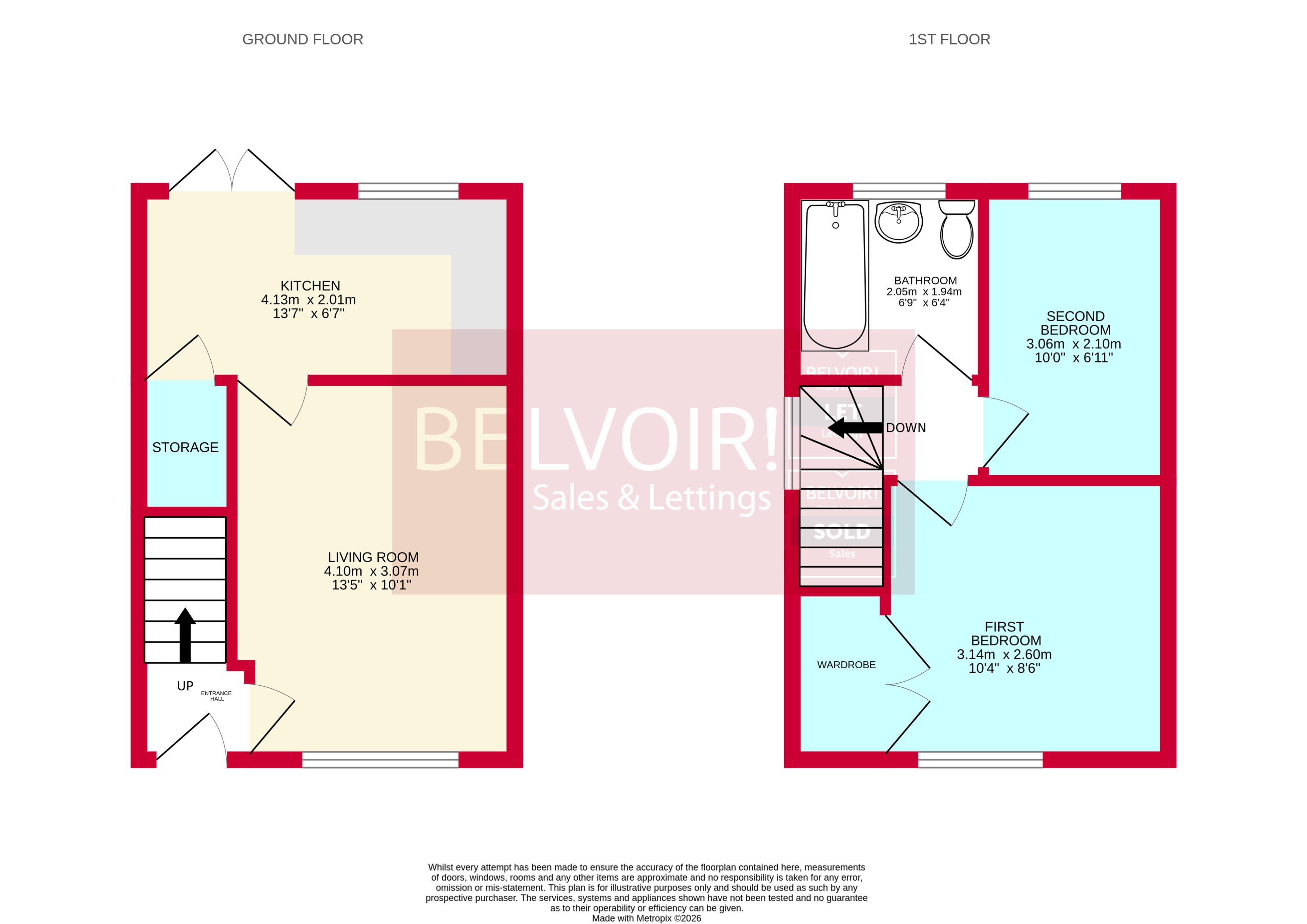 31, Shayler Grove, Wolverhampton floorplan