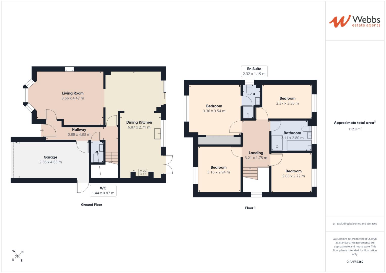 14, Holmbridge Grove, Walsall floorplan