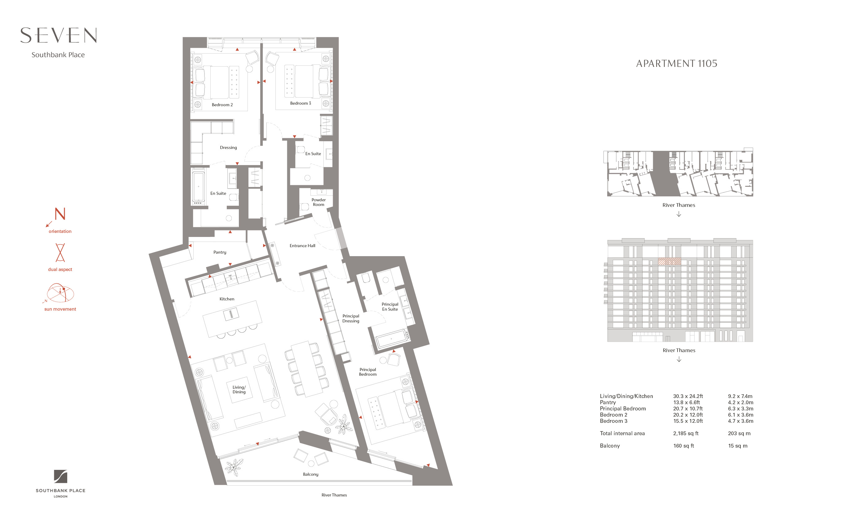 SEVEN, Southbank Place, SE1, SEVEN, Southbank Place, SE1, London floorplan