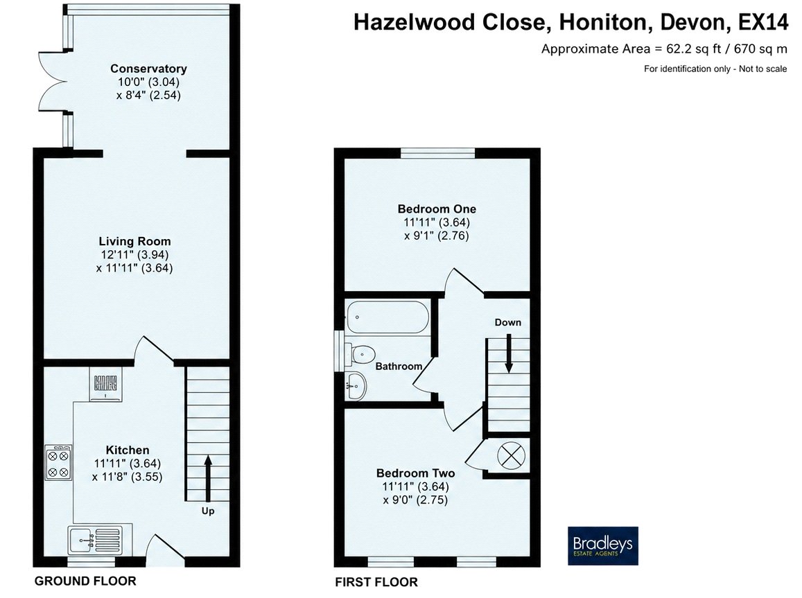 28, Hazelwood Close, Devon floorplan