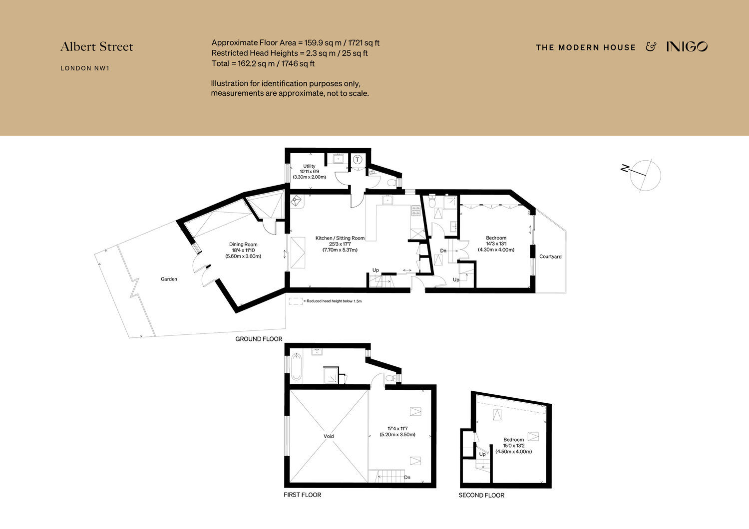 Studio 3, 20, Albert Street, London floorplan