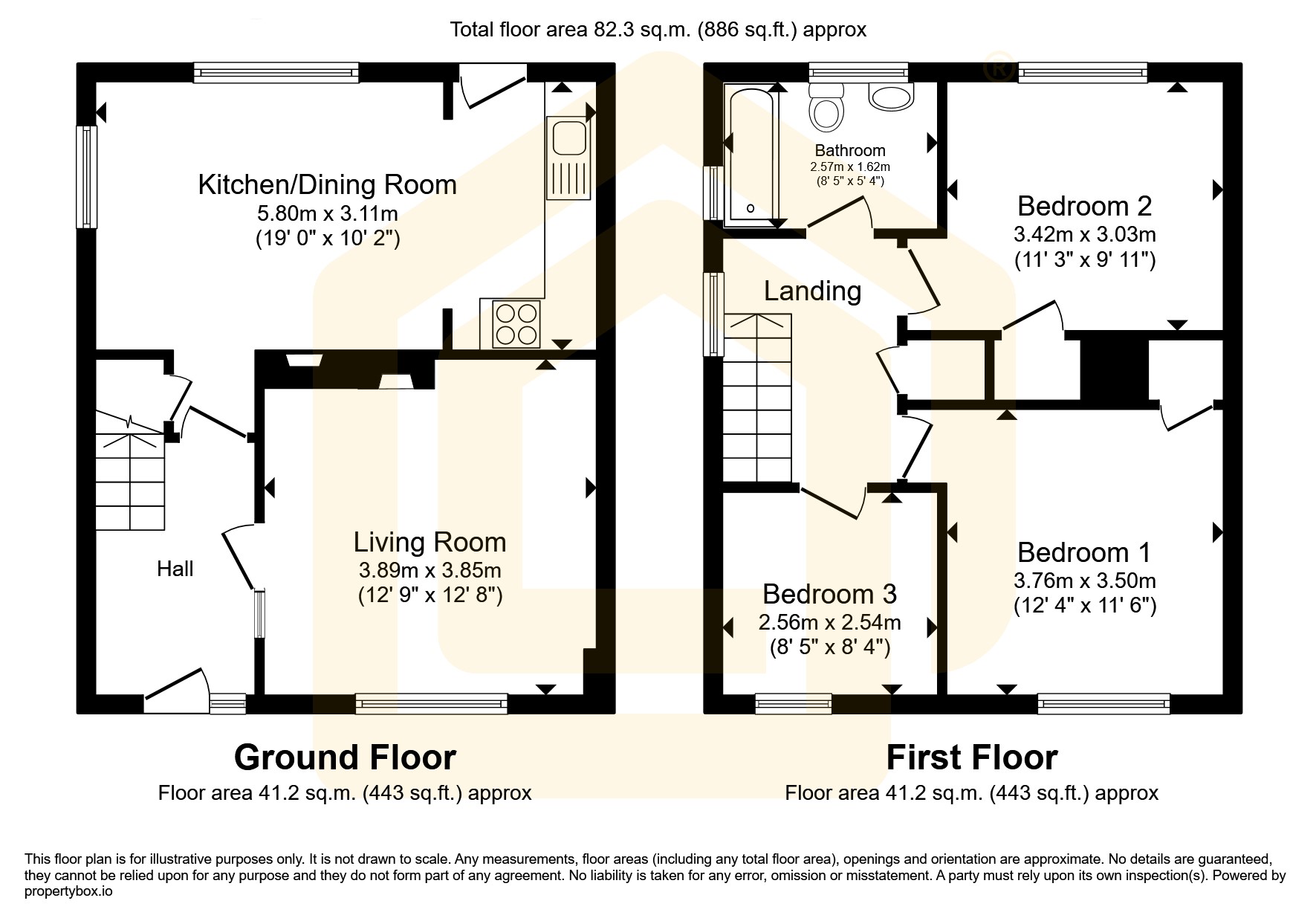 88 Keswick Road, Worksop floorplan