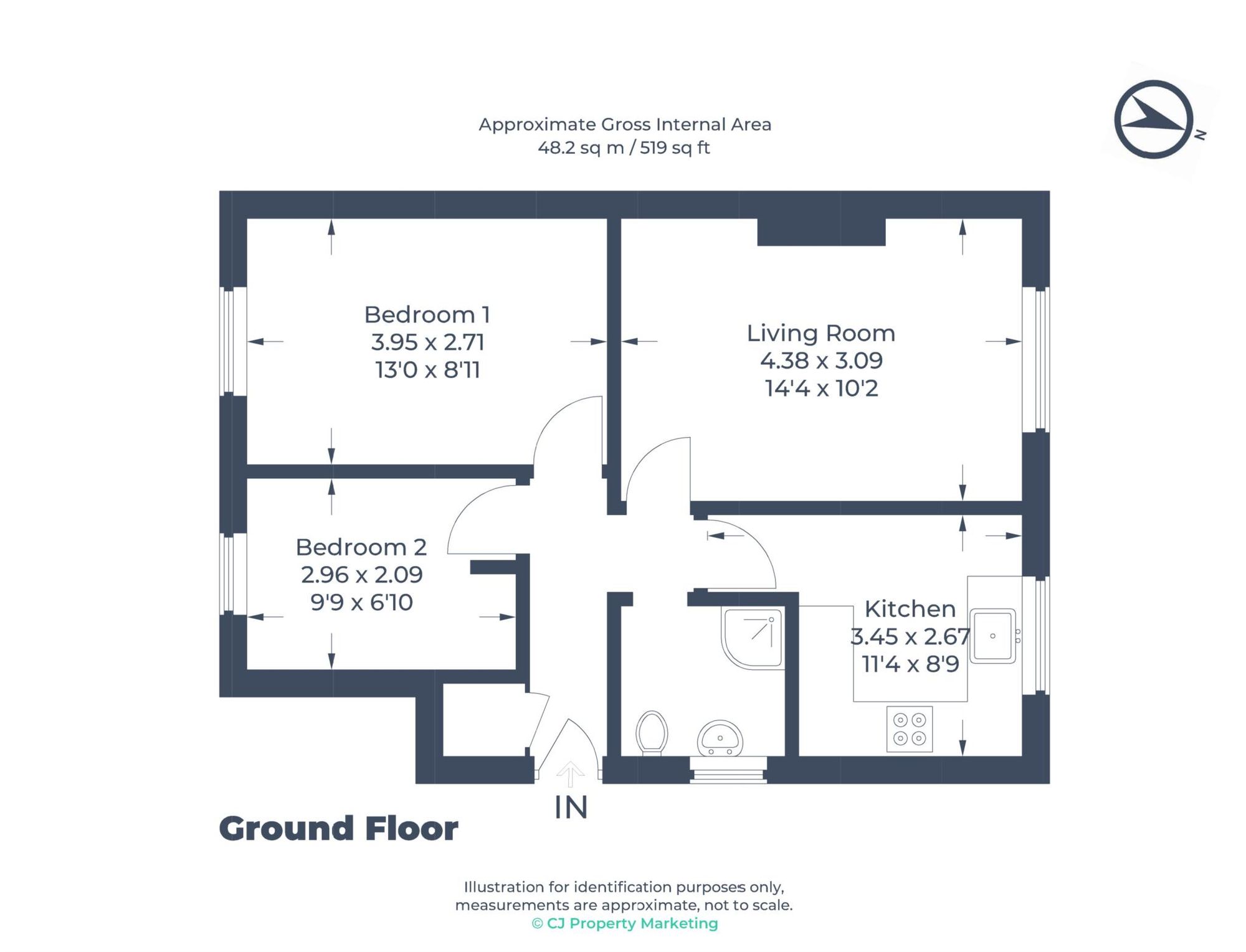 5 Leaford Crescent, Watford floorplan