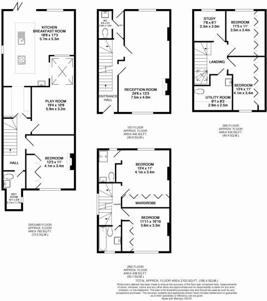 5 Bedrooms  to rent in Station Road, New Barnet, Barnet EN5