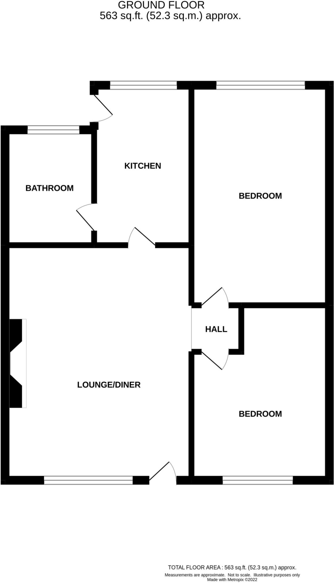 177, Hele Road, Torquay floorplan