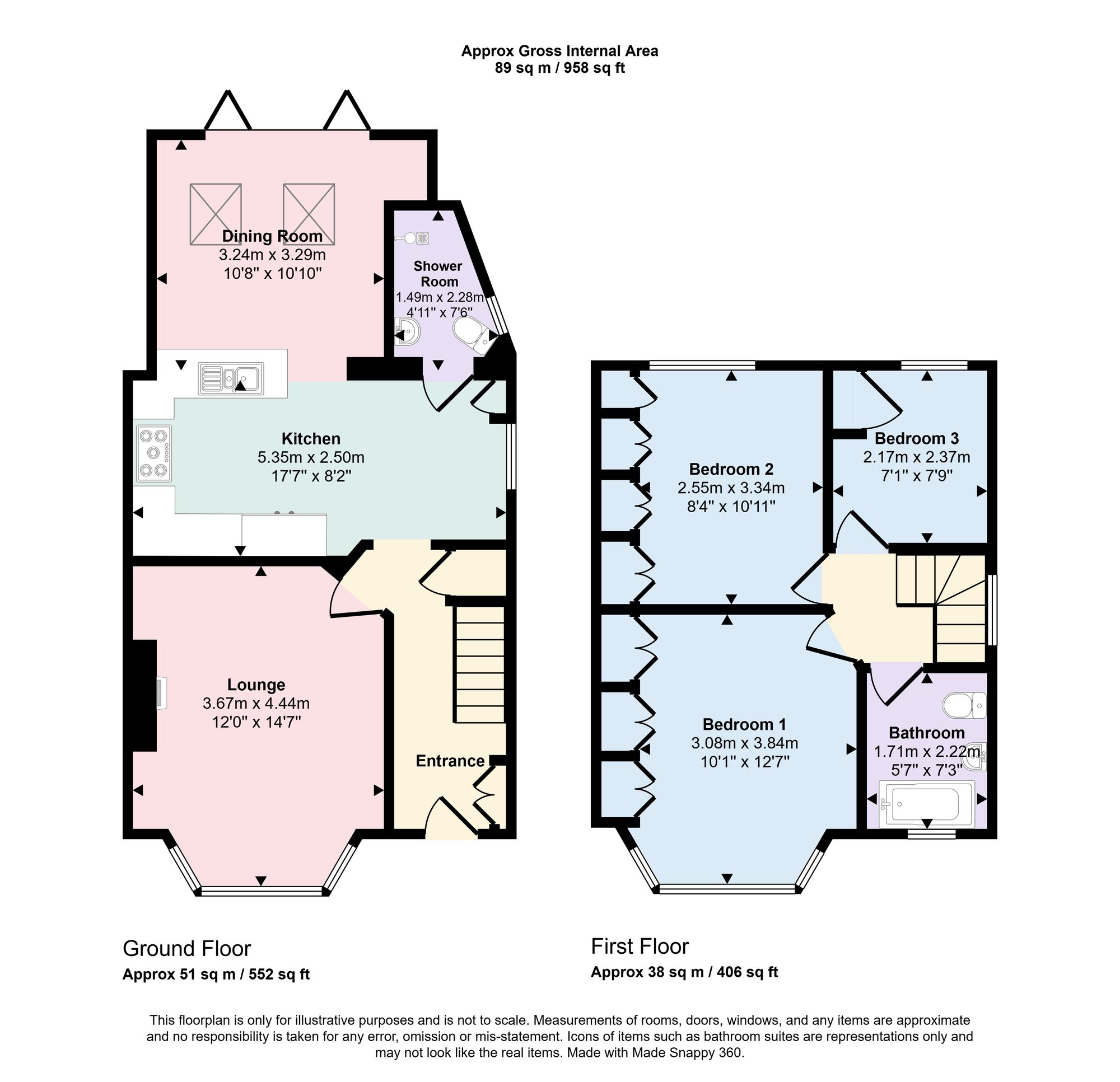 47 St. Albans Road, Woodford Green floorplan